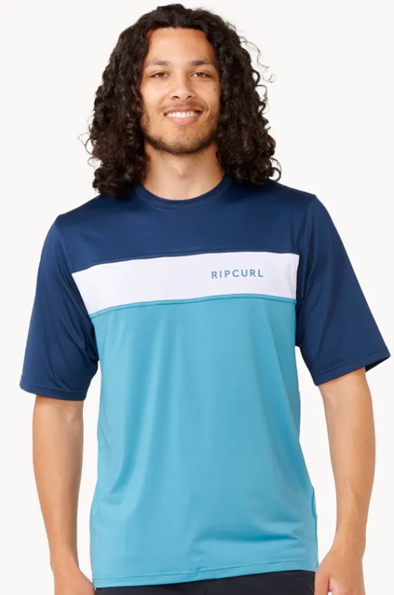 Mens Undertow Short Sleeve Suntop|Rip Curl Online