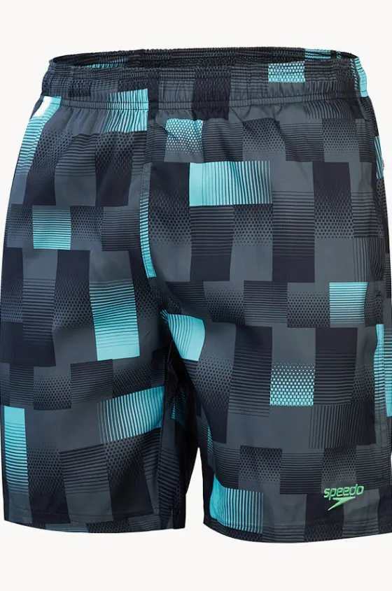 Mens Xpress Lite Allover 18" Watershort|Speedo Hot