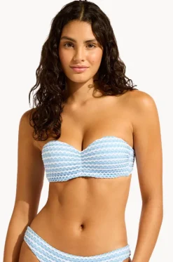 Mesh Effect Bustier Bandeau|Seafolly Best