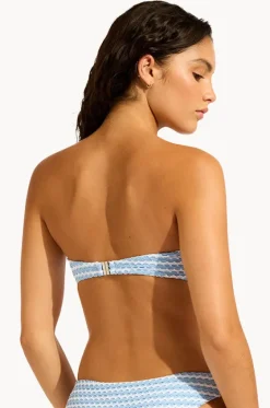 Mesh Effect Bustier Bandeau|Seafolly Best