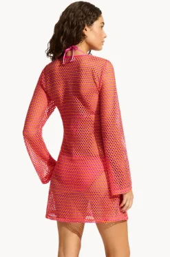 Mesh Effect Cover Up|Seafolly Online