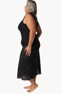 Mesh Maxi Dress|Capriosca Discount