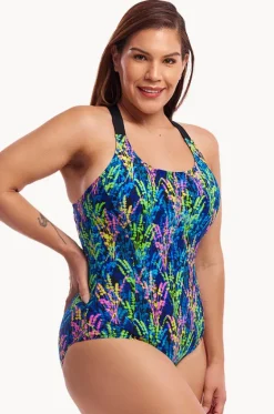 Midnight Meadow Brace Me Back One Piece|Funkita Best