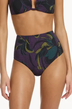 Midnight Tropical High Waist Pant|Jets New