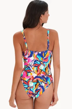 Nadia F/G Cup Tie Front One Piece|Moontide