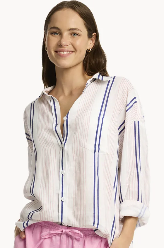 Newport Beach Shirt|Sea Level Sale
