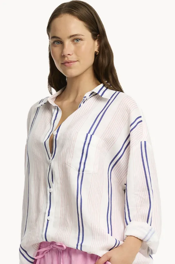 Newport Beach Shirt|Sea Level Sale