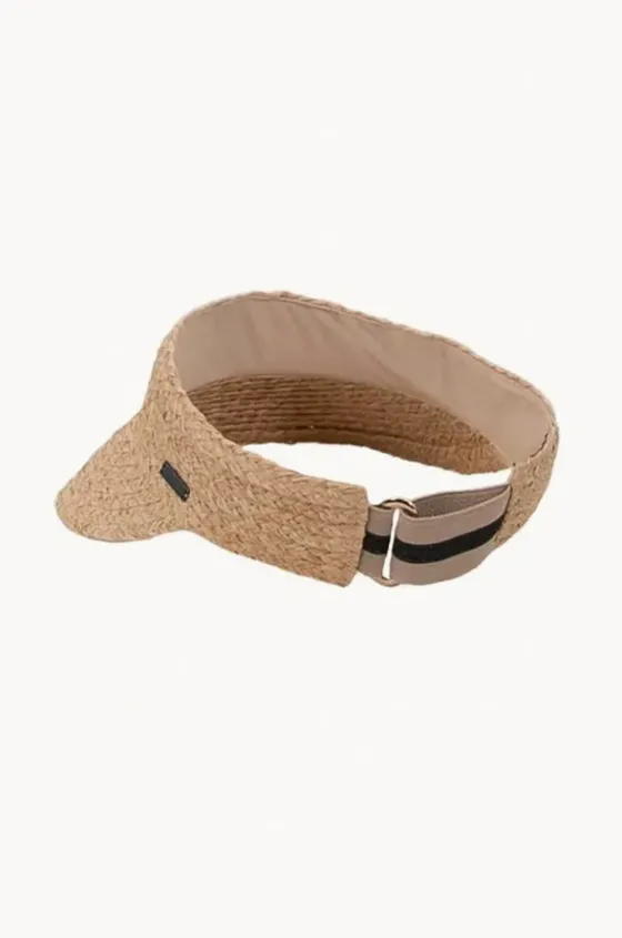 Noosa Raffia Visor|Rigon New