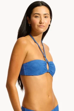 Oasis Diamond Wire Bandeau|Seafolly Sale