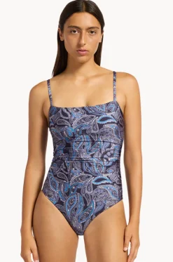 Oasis Paisley Minimal Tank One Piece|Jets Sale