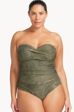 Onda Perspective Botticelli D/DD Cup Bandeau One Piece|Artesands Best