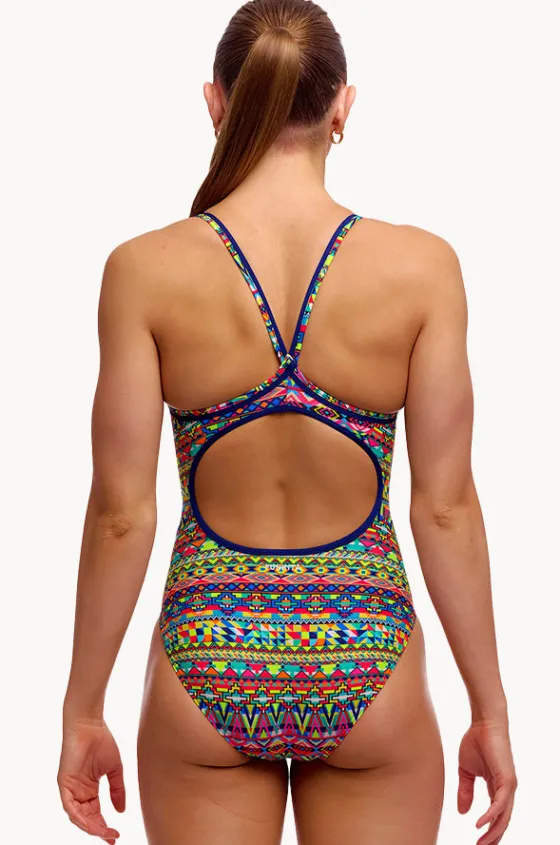 Packed Up Diamond Back One Piece|Funkita Clearance
