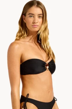 Palermo Ring Front Bandeau|Seafolly