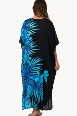 Palm Frond Long Kaftan|Sundrenched Sale