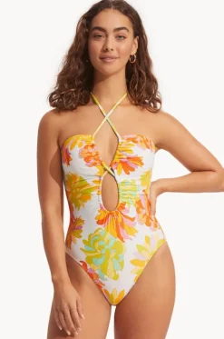 Palm Springs Bandeau One Piece|Seafolly Best