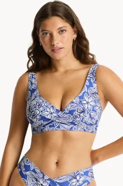 Palmera Cross Front Bra|Sea Level Hot