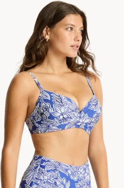 Palmera D/DD Cup Cross Front Bra|Sea Level Hot