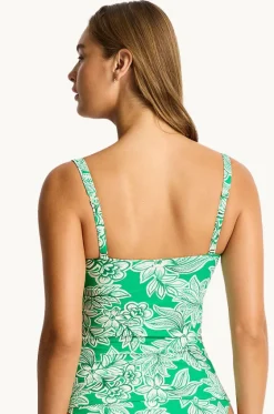 Palmera Twist Front Tankini Separate|Sea Level New