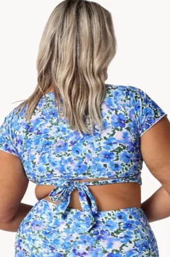 Pansy Frill Wrap Bra|Capriosca Sale