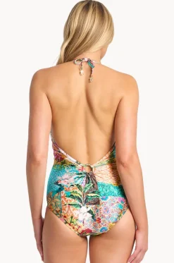 Papaya Double Ring One Piece|Sunseeker New