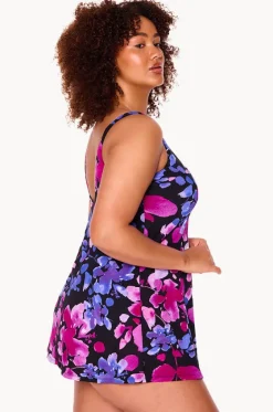 Paper Flowers Swim Dress|Genevieve Best