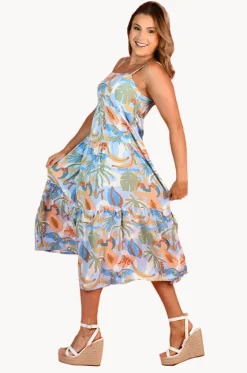 Paraiso Ellie Midi Dress|Go Girl Outlet