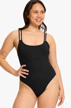Period Proof Double Strap One Piece|Modibodi