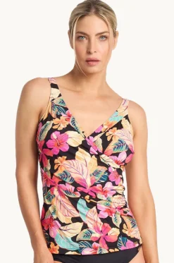 Phuket Gathered Surplice Tankini Separate|Jantzen Online