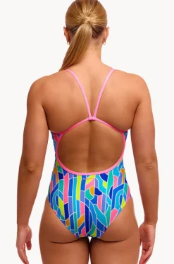 Pillared Single Strap One Piece|Funkita New