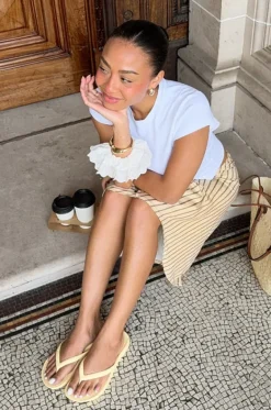 Plain Arch Support Thongs|Archies Discount