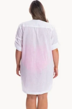 Plain Cotton Overshirt|Capriosca New