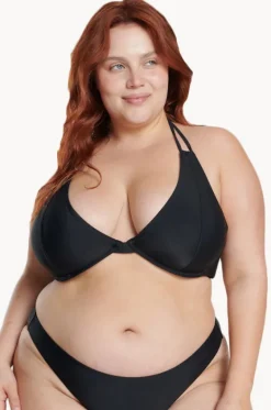 Plain GG/H Cup Underwire Halter|Raq Apparel Outlet