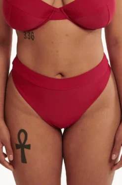Plain High Leg Brief|Raq Apparel Clearance