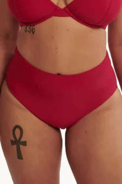 Plain High Waist Full Brief|Raq Apparel Online