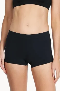 Plain High Waisted Boyleg|Base Swim Outlet