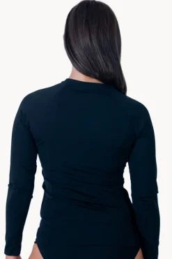 Plain Long Sleeve Suntop|Base Swim Discount