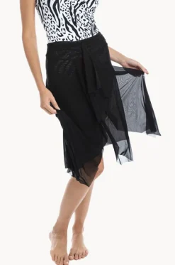 Plain Mesh Frill Skirt|Togs Swimwear Discount