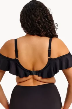 Plain Sailing G Cup Ruffle Plunge Bra|Elomi Swimwear Clearance