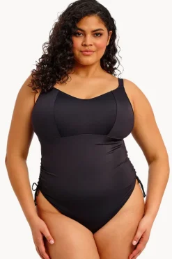 Plain Sailing H Cup Adjustable Side One Piece|Elomi Swimwear Best