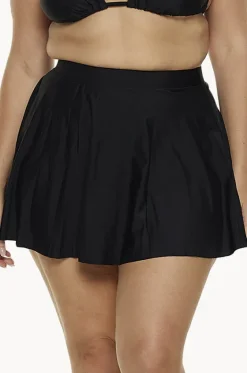 Plain Skater Skirt|Capriosca Discount