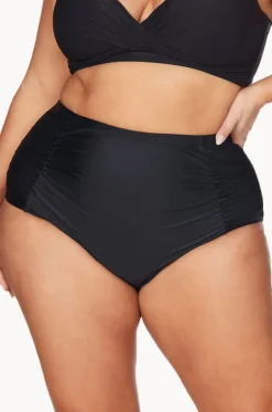 Plains High Waist Ruched Pant|Artesands New