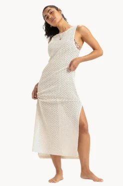Playa Mood Crochet Dress|Roxy Outlet