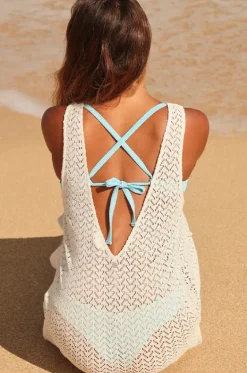 Playa Mood Crochet Dress|Roxy Outlet
