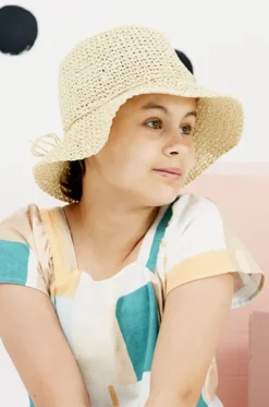 Poet Straw Crochet Hat|Acorn Best