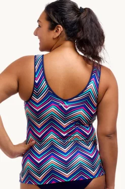 Point Out DD/E Cup Zip Front Tankini Separate|Funkita Best