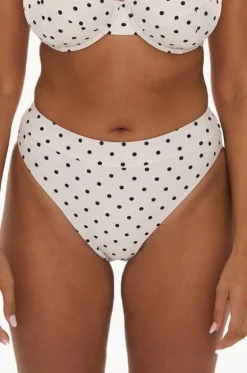 Polka Dot High Leg Brief|Raq Apparel Sale