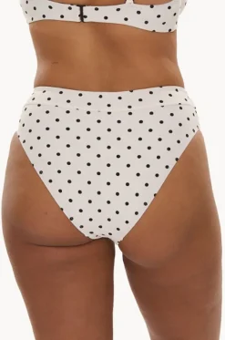 Polka Dot High Leg Brief|Raq Apparel Sale