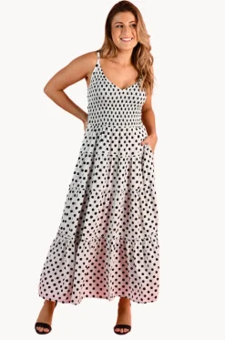 Polka Dot Traveller Maxi Dress|Go Girl