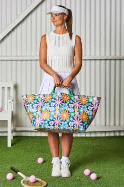 Pop Floral Oversized Tote|Project Ten