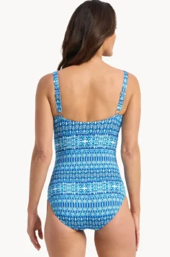 Portugal Dd/e Cup Mesh Frill One Piece|Jantzen Hot